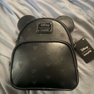 Loungefly Black Disney Backpack